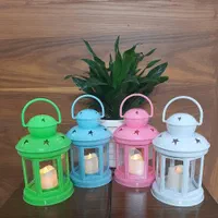 فانوس طرح ایکیا جاشمعی باطری خور