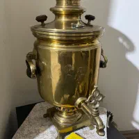 سماور برنجی روسی ۹۰ساله