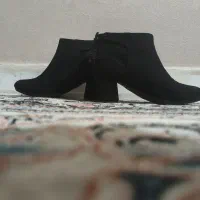 نیم پوت سویت مشکی زنانه  پشت منگوله دار در حد|کیف، کفش، کمربند|قزوین, |دیوار