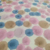 گلیم فانتزی توپ توپی با رنگهای شاد|گلیم، جاجیم، گبه|گنبد کاووس, |دیوار