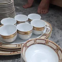 سرویس چینی ۱۲نفره کامل درحدنو