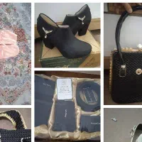 ست کیف وروسری کفش دمپایی سایز ۳۸..۳۹|کیف، کفش، کمربند|قم, منبع آب|دیوار