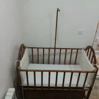 تخت مدل ننویی کودک جنس نراد|تخت و صندلی بچه|رشت, باهنر|دیوار