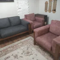 مبل راحتی تمام ام‌دی‌اف بدون زدگی و پارگی