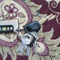 دسته کلید پیدا شده