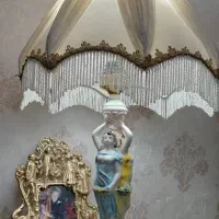 جفت آباژور ایتالیایی و قدیمی و انتیک و عتیقه