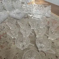 سرویس کامل پذیرایی کریستال برند JCC کاملا نو