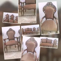 مبل هفت نفره کاملا سالم و تمیز ۴ میلیون