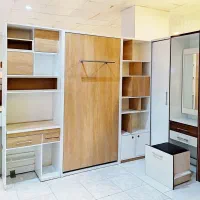 تخت دو طبقه|تخت و سرویس خواب|مشهد, شهرک صنعتی توس|دیوار