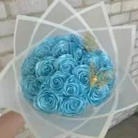 گل روبانی  فقط شاخه ای ۱۴|گل مصنوعی|بروجرد, |دیوار