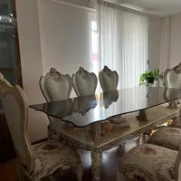 مبل سلطنتی کارکرده مدل پرنسس+نهارخوری|مبلمان خانگی و میز عسلی|رشت, توشیبا|دیوار