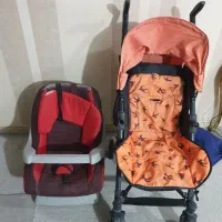 کالسکه عصایی و صندلی ماشین بچه|کالسکه و لوازم جانبی|چمران, |دیوار