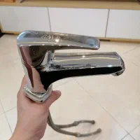 شیر روشویی با کیفیت و براق راسان در حد نو