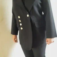 کت و شلوار زنانه کرپ