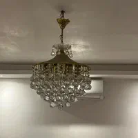 دو عدد لوستر|لوستر و چراغ آویز|گرگان, |دیوار