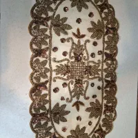 رومیزی در حد|پرده، رانر، رومیزی|قم, منبع آب|دیوار