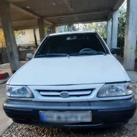 پراید ۸۶ سفید شاستی تعویض به علت ترک و پوسیدگی