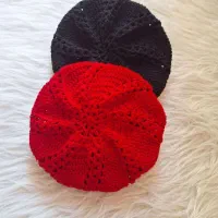 کلاه دست بافت و کیف رافیا