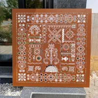 تابلو لیپان آرت آینه کاری