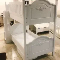 تخت دو طبقه ام دی اف|تخت و سرویس خواب|پاکدشت, کبودگنبد|دیوار