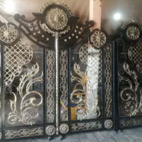 درب آهنی مدرن باغ ویلا حیاط|مصالح و تجهیزات ساختمان|قم, خداکرم|دیوار