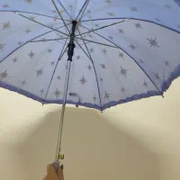 چتر جنس خوب بنفش بچگانه