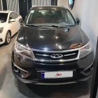 تیگو ۵ فول ie مدل ۱۳۹۹ مشکی بدون رنگ کم کار