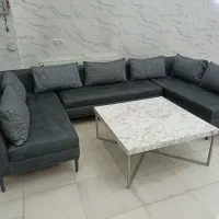 مبل ال با جلو مبلی خوشرنگ &|مبلمان خانگی و میز عسلی|ارومیه, |دیوار