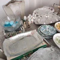 ملامین آشپزخانه قدیمی ضخیم بلور اصل خارجی|ظروف سرو و پذیرایی|تبریز, |دیوار