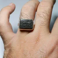 انگشتر نقره حدید صینی طبیعی|جواهرات|تهران, امام زاده حسن|دیوار