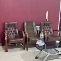 مبلمان قهوه ای|دفتر کار|یزد, |دیوار