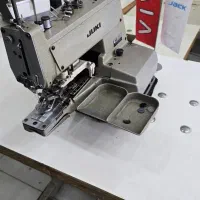 چرخ خیاطی دکمه دوز ژوکی ژاپن دینام دار همچی فابریک