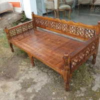 تخت سنتی چوبی گره چینی|مبلمان خانگی و میز عسلی|لاهیجان, بازکیاگوراب|دیوار