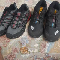 فروش دوجفت کتانی سالمون شماره ۴۲ و۳۹|کیف، کفش، کمربند|خلخال, |دیوار