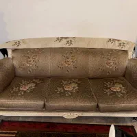 مبل ال و مبل پنج نفره کاملا سالم و با کیفیت بالا|مبلمان خانگی و میز عسلی|تهران, شهرک هما|دیوار