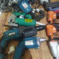 دریل ماک فرز بوش اره چکشی عمود بر تیغ الماس