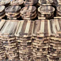 سینی پذیرایی چوبی عمده اصفهان چوب گردو