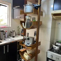 پایه چوبی طبقاتی  لوازم برقی  شیک و زیبا