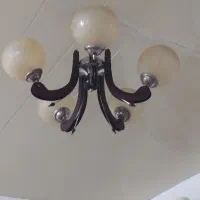 لوستر چوبی|لوستر و چراغ آویز|علیآباد کتول, |دیوار