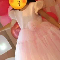 پیراهن دخترانه کاملا نو همراه تل