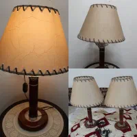 آباژور طرح چوب(۲عدد)