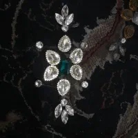 چادر مجلسی  تور الماسی