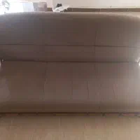 مبل جنس چوب راش با فوم معمولی در حد نو