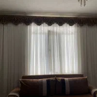 پرده لوستر ساعت