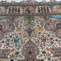 فروش فرش دستبافت آنتیک تک عتیقه کلکسیونی|فرش|شیراز, کاراندیش|دیوار