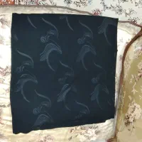 چادر حریر مشکی مدل آسود کریستالی اصلی  ژاپن