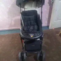 کالسکه نو  هیچ استفاده نشده تو کارتونش هست