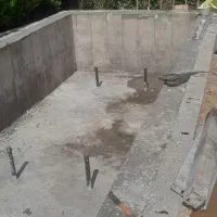 اجرای آرماتور بندی استخر صفحه گذاری اهنگری|خدمات پیشه و مهارت|هشتگرد, شهرک ولیعصر (مصلی)|دیوار