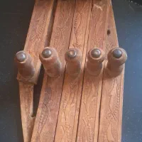 چوب لباسی چوبی تاشو قیمت 150|صنایع دستی و سایر لوازم تزئینی|شیراز, احمدی جنوبی|دیوار