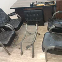 ۶ عدد صندلی اداری با جلو مبلی فروش فوری